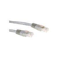 Universeel UTP/Netwerk kabel UTP CAT5E Netwerkkabel, RJ45 Male - RJ45 Male 5,0 Meter, Grijs IM6005