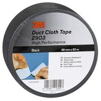 3M Scotch® Duct Cloth Tape 2903 Zwart 48 mm x 50 m 290348B
