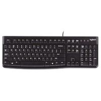 Keyboard K120 toetsenbord USB QWERTY Internationaal Noordzee Zwart
