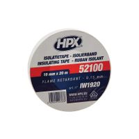 HPX Tape PVC Wit Isolatietape, 19mm x 20 meter IW1920
