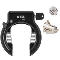AXA veiligheidsslot Solid Plus met accuslot Shimano Tube zw.