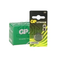 GP Batterij knoopcel lithium 3V CR2320 -incl. VWB- 0602320C1