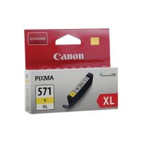 Canon Inktcartridge CLI 571XL Yellow Pixma MG5750, Pixma MG5751, Pixma MG6850 CANBC571YH