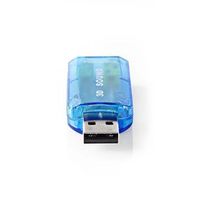 Nedis Geluidskaart | 5.1 | USB 2.0 | Microfoonaansluiting: 1x 3.5 mm | Headset-aansluiting: 3.5 mm