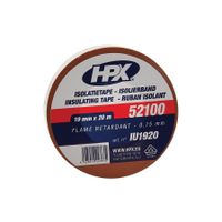 HPX Tape PVC Bruin Isolatietape, 19mm x 20 meter IU1920