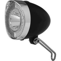 Union LED klassieke batterij koplamp (20 Lux) zwart K-1122
