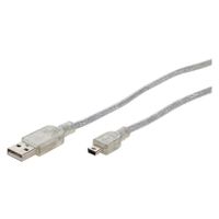 Easyfiks USB Kabel USB 2.0 A Male - Mini USB 2.0 Male 2.5 Meter BME622