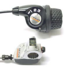 Cambio Shimano Nexus Revo SL-3S35 A 3 Velocità: Manopola Twist Con Campana E Cavo Da 1700mm