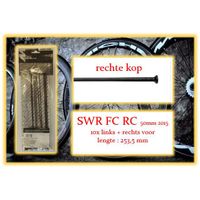 Miche spaak+nip. 10x V SWR FC RC 50mm carb.draad 2015