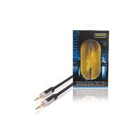 Profigold Stereo Audiokabel 3.5 mm Male - 3.5 mm Male 2.00 m Antraciet PROA3302