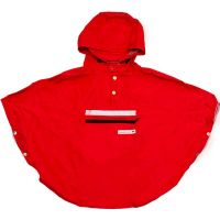 Peoples Poncho red kind M