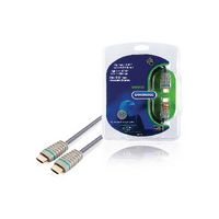 Bandridge High Speed HDMI kabel met Ethernet HDMI-Connector - HDMI-Connector 5.00 m Blauw BVL1205