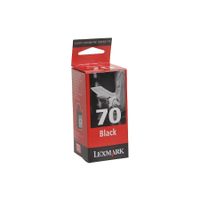 Lexmark Inktcartridge No. 70 Black waterproof 3200 CJP 012AX970E