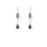 Bandridge Antennekabel F-Male Quick - F-Male Quick 1.00 m Wit BVL9301