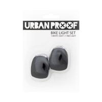 UrbanProof fietslampjes set siliconen Zwart