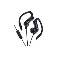 JVC Hoofdtelefoon Sport Ear Clip, Zwart Zweetbestendig IPX2, Bass Boost HAEBR25BE