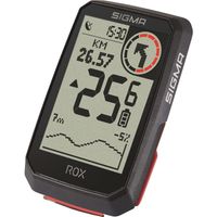 Sigma fietscomputer ROX 4.0 GPS Black HR +sensoren top mount