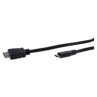 Easyfiks HDMI 1.4 Kabel HDMI A Male - Mini HDMI C Male 2.5 Meter, High Speed met Ethernet