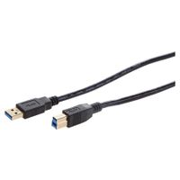 Easyfiks USB 3.0 Kabel USB 3.0 A Male - USB 3.0 B Male 1.5 Meter