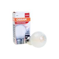 Osram Ledlamp Kogellamp LED Classic P40 4W E27 470lm 2700K Mat 4058075591356