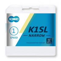 KMC ketting K1SL 3/32 narrow silver 100s