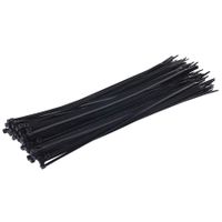 Elektra Bundelbandjes 370x4,8 mm zwart Tiewrap 6666