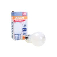 Osram Ledlamp Kogellamp LED Classic P40 Dimbaar 4.8W E27 470lm 2700K Mat 4058075590779