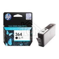 HP Hewlett-Packard Inktcartridge No. 364 Black Photosmart C5380, C6380 HP-CB316EE