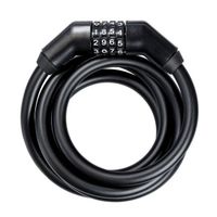 Trelock SK Spiraalkabelslot code 360/180/13mm zwart