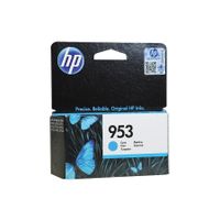 HP Hewlett-Packard Inktcartridge No. 953 Cyan Officejet Pro 8210, 8218, 8710 2621286
