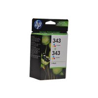 HP Hewlett-Packard Inktcartridge No.343 Color Twinpack CB332EE