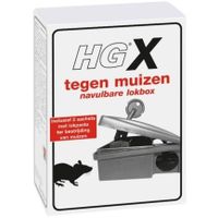 HGX tegen muizen / navulbare lokbox