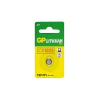 GP Batterij Knoopcel lithium 3volt CR1025 0601025C1