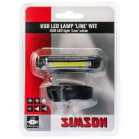 Simson koplamp Line usb 8 lux