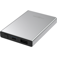 Powerbank 5000mAh USB silver
