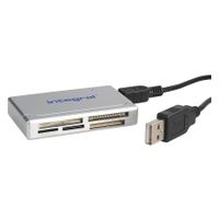 Integral Cardreader Externe kaartlezer USB2.0 All in 1, SD,SDHC,MicroSD INCRMULTIRP