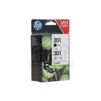 HP Hewlett-Packard Inktcartridge No. 301 Black + Color Deskjet 1050,2050,3050A HP-N9J72AE