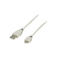 Bandridge Data en Oplaadkabel Apple Lightning - USB A Male 2.00 m Wit BBM39300W20