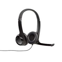 Logitech Headset ANC (Active Noise Cancelling) On-Ear USB Bedraad Ingebouwde Microfoon 2.4 m Zwart