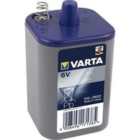 Varta batterij 6V blok m/veer (1)