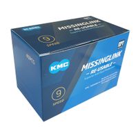 KMC sluitschakel MissingLink 9R EPT zilver 6.60mm 9v (40)