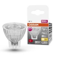 Osram Ledlamp LED MR11 12V Dimbaar 36 graden 2,8W GU4 184lm 2700K 4058075433083