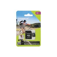 Integral Memory card Action Camera, Class 10 (incl.SD adapter) Micro SDHC card 32GB 95MB/s