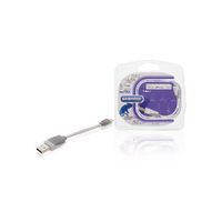 Bandridge Data en Oplaadkabel Apple Lightning - USB A Male 0.10 m Wit BBM39300W01