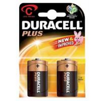 Duracell batterij PLUS C 1,5V. 2st.