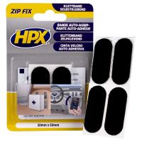  Zip Fix Klittenband Pads