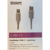 Laadkabel USB-C - Lightning 1m