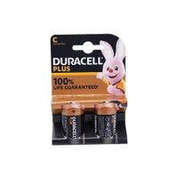 Duracell Batterij Plus Power 1,5 Volt Duralock C Baby