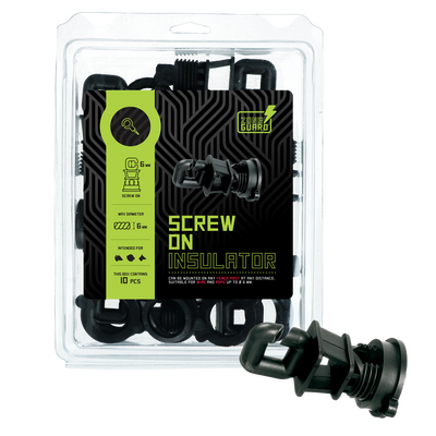 Foto van ZoneGuard Isolator Schroef rondpaal ø 14mm. voor draad