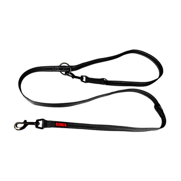 Foto van KONG Adjustable leash M Black